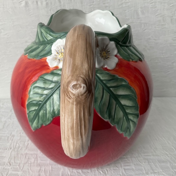 Pfaltzgraff “Delicious” Apple Oversize Water / Juice Serving Pitcher - Picture 3 of 14